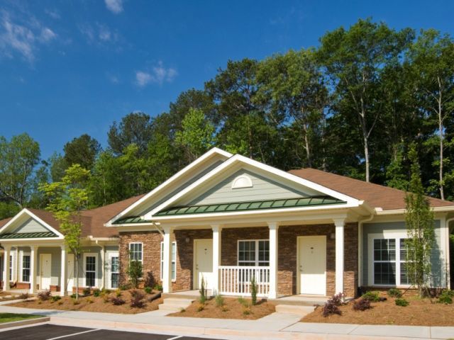 Front exterior of Antioch Villas and Gardens